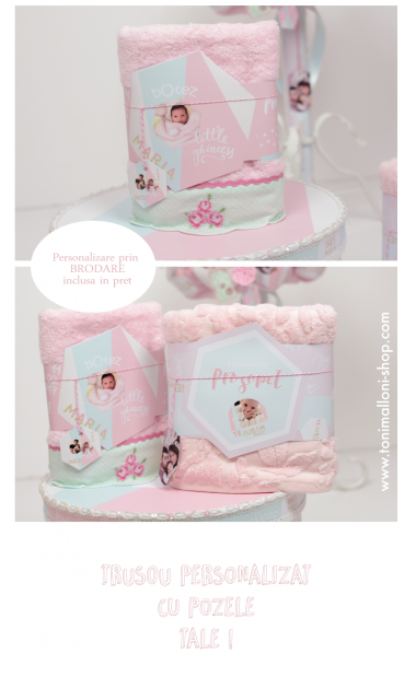 Trusou de botez personalizat cu poze personale, Album de familie 7